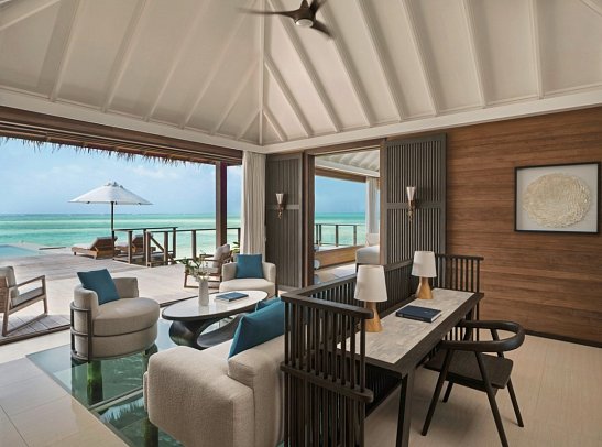 Conrad Maldives Rangali Island - 2 Bedroom Rangali Ocean Pavilion with Pool (Zimmercodierung VD5)