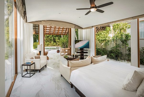 Conrad Maldives Rangali Island - Deluxe Beach Villa with Pool (Zimmercodierung VB4)