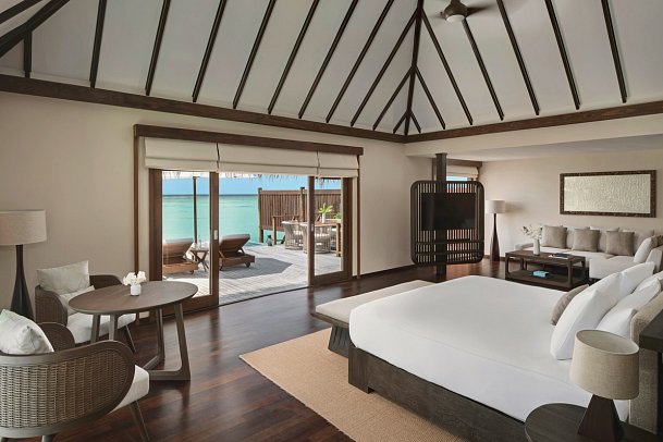 Conrad Maldives Rangali Island - Premier Water Villa Pool (Zimmercodierung VB8)