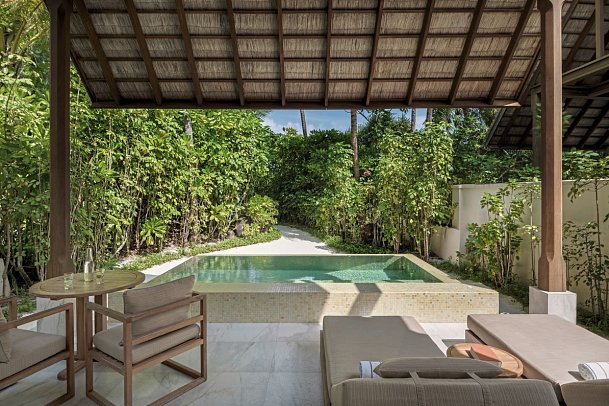 Conrad Maldives Rangali Island - Deluxe Beach Villa with Pool (Zimmercodierung VB4)