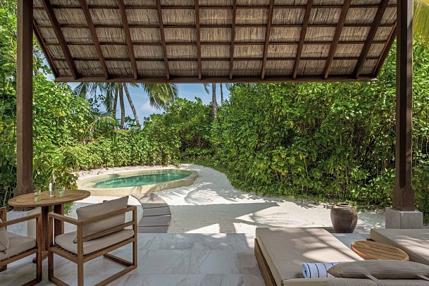 Conrad Maldives Rangali Island - Deluxe Beach Villa with Pool (Zimmercodierung VB4)