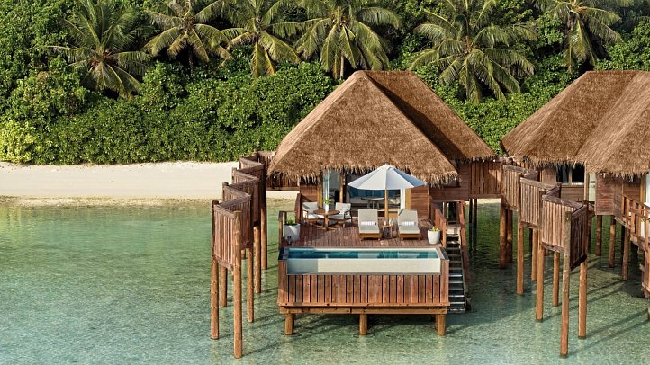 Conrad Maldives Rangali Island - Sunset Water Villa Pool (Zimmercodierung VB3)