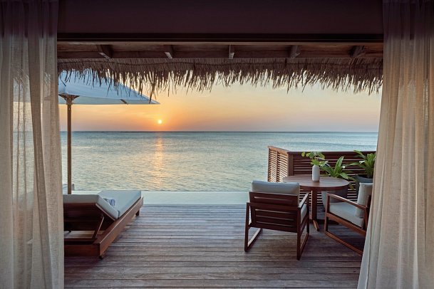 Conrad Maldives Rangali Island - Sunset Water Villa Pool (Zimmercodierung VB3)