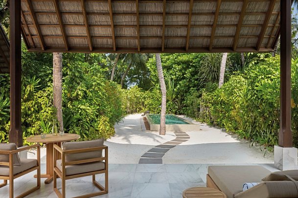 Conrad Maldives Rangali Island - Two Bedroom Deluxe Beach Villa Pool (Zimmercodierung VD1)