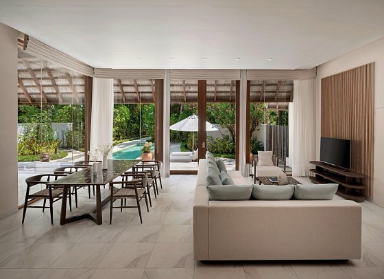 Conrad Maldives Rangali Island - 3 Bedroom Beach Suite with Pool (Zimmercodierung VD4)