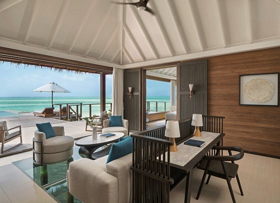 Conrad Maldives Rangali Island - 2 Bedroom Rangali Ocean Pavilion with Pool (Zimmercodierung VD5)