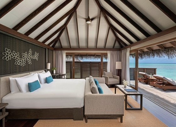 Conrad Maldives Rangali Island - Sunset Water Villa Pool (Zimmercodierung VB3)