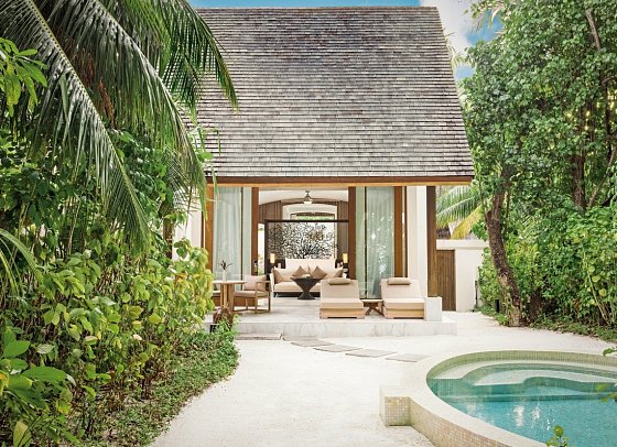 Conrad Maldives Rangali Island - Deluxe Beach Villa with Pool (Zimmercodierung VB4)