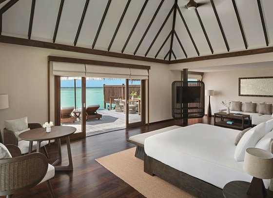Conrad Maldives Rangali Island - Premier Water Villa Pool (Zimmercodierung VB8)