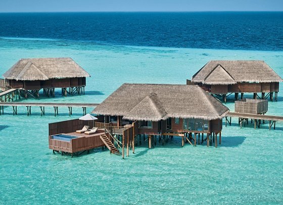 Conrad Maldives Rangali Island - Two Bedroom Grand Water Villa Pool (Zimmercodierung VD3)
