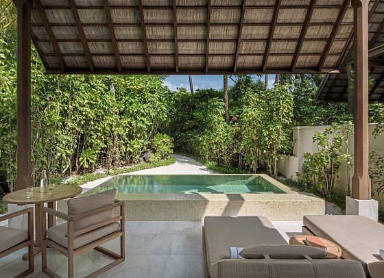 Conrad Maldives Rangali Island - Deluxe Beach Villa with Pool (Zimmercodierung VB4)