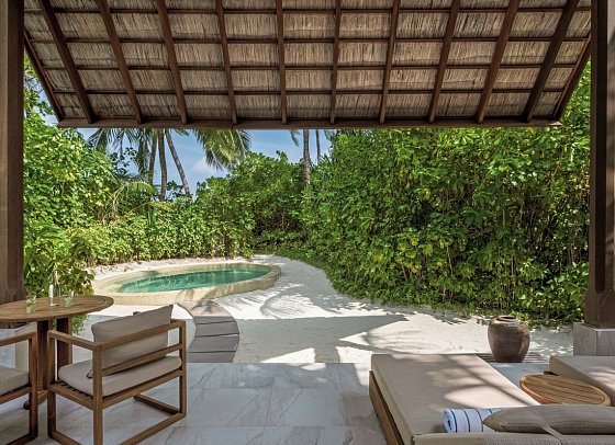 Conrad Maldives Rangali Island - Deluxe Beach Villa with Pool (Zimmercodierung VB4)