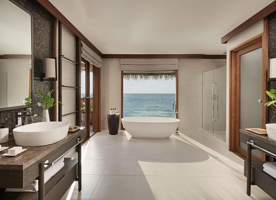 Conrad Maldives Rangali Island - Deluxe Water Villa Pool (Zimmercodierung VB5)
