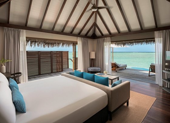 Conrad Maldives Rangali Island - Deluxe Water Villa Pool (Zimmercodierung VB5)