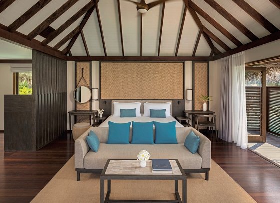 Conrad Maldives Rangali Island - Deluxe Water Villa Pool (Zimmercodierung VB5)