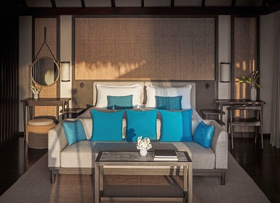 Conrad Maldives Rangali Island - Deluxe Water Villa Pool (Zimmercodierung VB5)