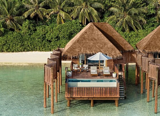 Conrad Maldives Rangali Island - Sunset Water Villa Pool (Zimmercodierung VB3)