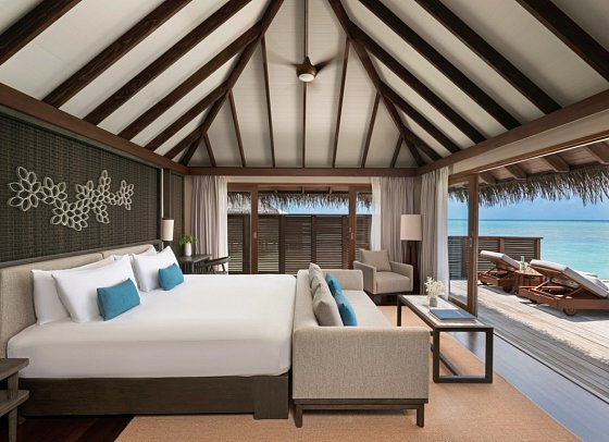 Conrad Maldives Rangali Island - Sunset Water Villa Pool (Zimmercodierung VB3)