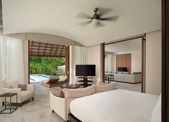 Conrad Maldives Rangali Island - 3 Bedroom Beach Suite with Pool (Zimmercodierung VD4)