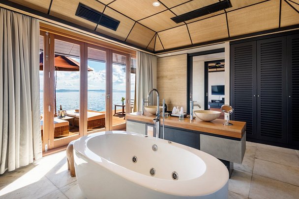 Lily Beach Resort & Spa - Wohnbeispiel Deluxe Water Villa (Zimmercodierung VX1)