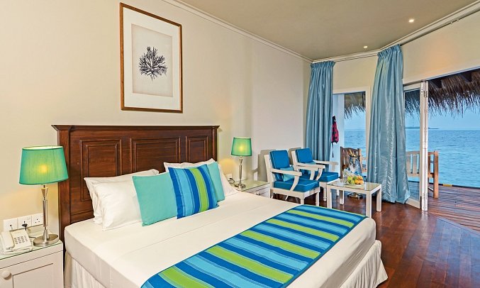 ADAARAN Club Rannalhi - Wohnbeispiel Water Villa (Zimmercodierungen VX1, VX2 & VV1)