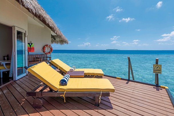 ADAARAN Club Rannalhi - Wohnbeispiel Water Villa (Zimmercodierungen VX1, VX2 & VV1)