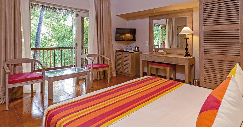 ADAARAN Club Rannalhi - Wohnbeispiel Classic Ocean View (Zimmercodierungen UC1 & UV2)