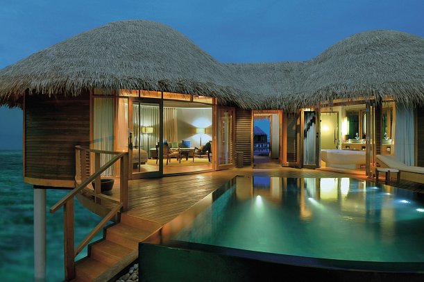 Constance Halaveli Maldives - Wohnbeispiel Water Villa (Zimmercodierung VX1)