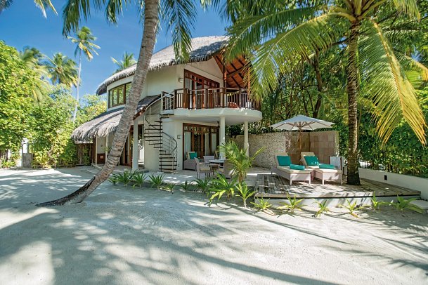 Constance Halaveli Maldives - Wohnbeispiel Double Story Beach Villa with Private Pool (Zimmercodierung VB2)