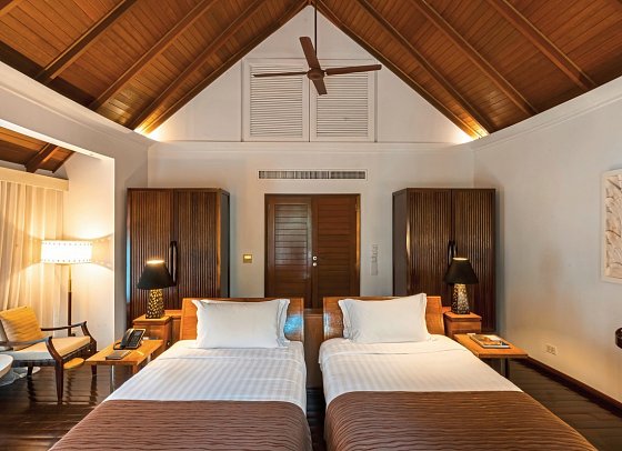 Constance Halaveli Maldives - Wohnbeispiel Double Storey Beach Villa (Zimmercodierung VB2)