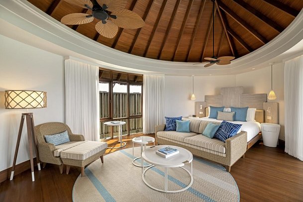 Constance Halaveli Maldives - Wohnbeispiel Water Villa with Private Pool (Zimmercodierungen VX1 & VX7)