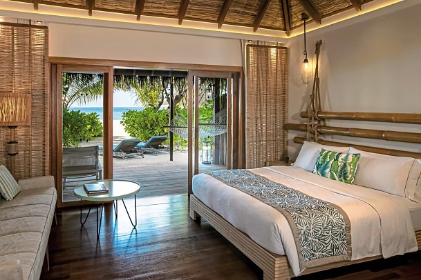 Constance Moofushi Maldives - Wohnbeispiel Beach Villa (Zimmercodierung VB1)