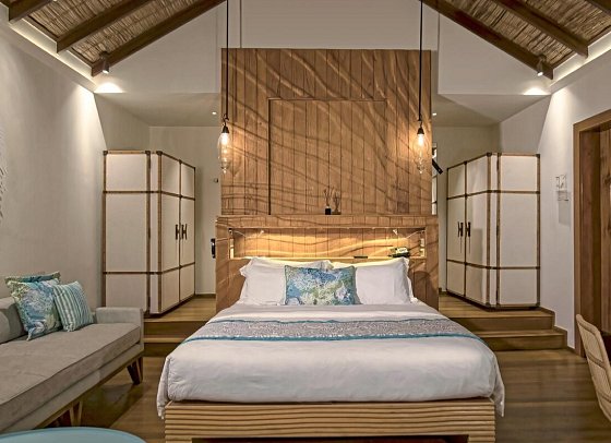 Constance Moofushi Maldives - Wohnbeispiel Sand Villa (Zimmercodierungen VB2 & VB8)