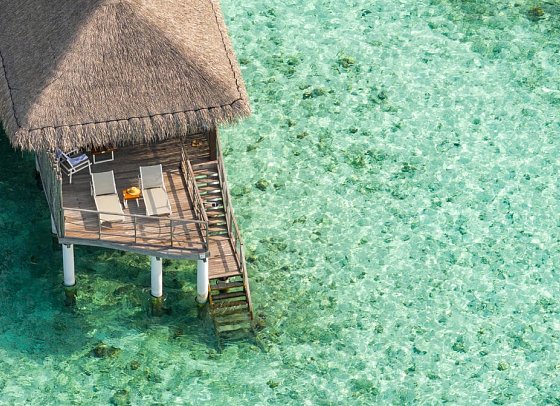 Constance Moofushi Maldives - Wohnbeispiel Water Villa (Zimmercodierungen VX1 & VX7)