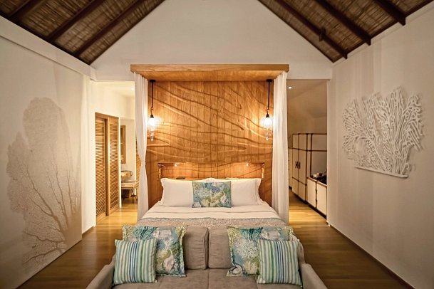 Constance Moofushi Maldives - Wohnbeispiel Senior Water Villa (Zimmercodierung VX2)