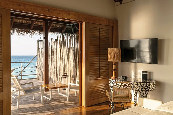 Constance Moofushi Maldives - Wohnbeispiel Senior Water Villa (Zimmercodierung VX2)