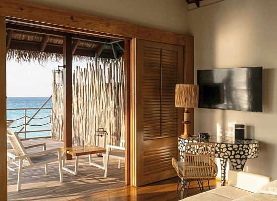 Constance Moofushi Maldives - Wohnbeispiel Senior Water Villa (Zimmercodierung VX2)