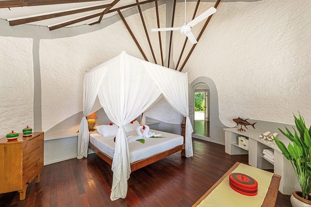 Nika Island Resort & Spa - Wohnbeispiel Family Deluxe Beach Villa (Zimmercodierung FB2)