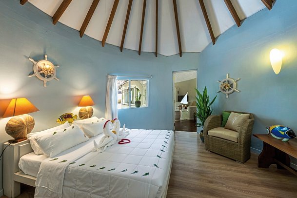 Nika Island Resort & Spa - Wohnbeispiel Family Deluxe Beach Villa (Zimmercodierung FB2)