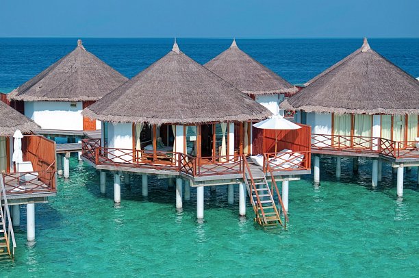 Safari Island Resort & Spa - Wohnbeispiel Water Bungalow (Zimmercodierung BX2)