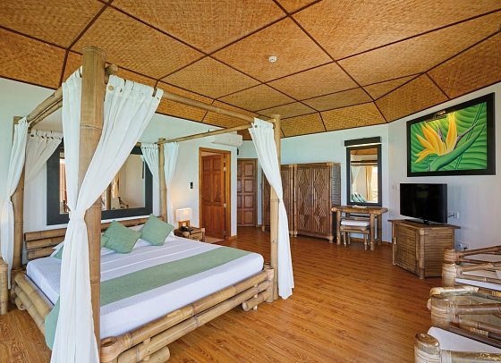 Safari Island Resort & Spa - Wohnbeispiel Semi Water Bungalow (Zimmercodierung BX1)