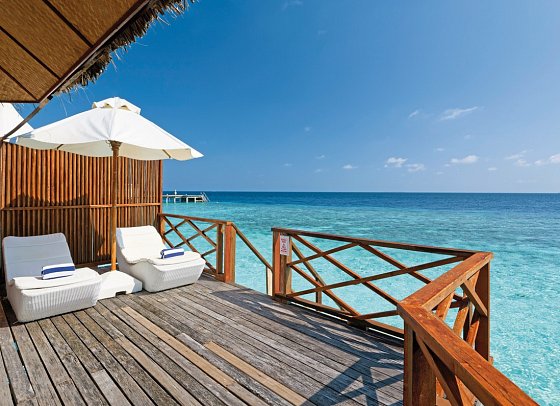 Safari Island Resort & Spa - Wohnbeispiel Semi Water Bungalow (Zimmercodierung BX1)