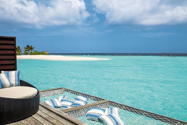 NH Collection Maldives Havodda Resort - Wohnbeispiel Overwater Villa (Zimmercodierung VX1)