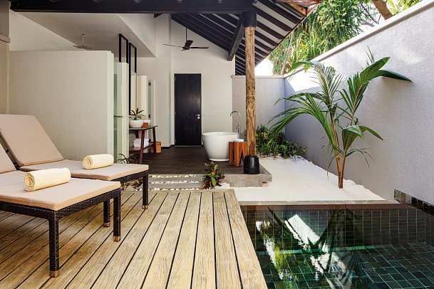 NH Collection Maldives Havodda Resort - Wohnbeispiel Beach Villa with Private Pool (Zimmercodierung VB7)