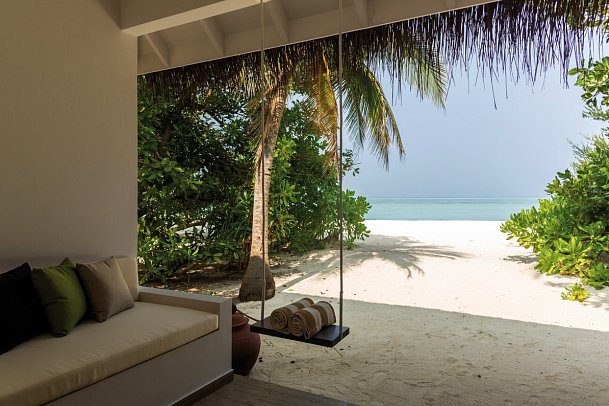 Cocoon Maldives - Wohnbeispiel Beach Suite (Zimmercodierung WB1)