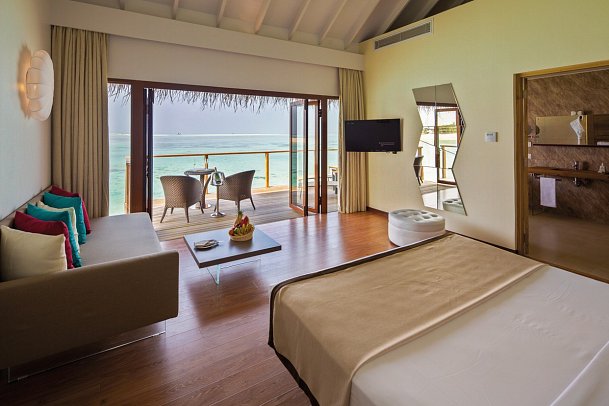 Cocoon Maldives - Wohnbeispiel Lagoon Suite (Zimmercodierung WX1)