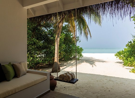 Cocoon Maldives - Wohnbeispiel Beach Suite (Zimmercodierung WB1)