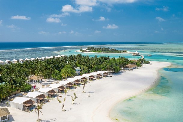 Cinnamon Hakuraa Huraa Maldives - Wohnbeispiel Beach Bungalow (Zimmercodierung BB1)