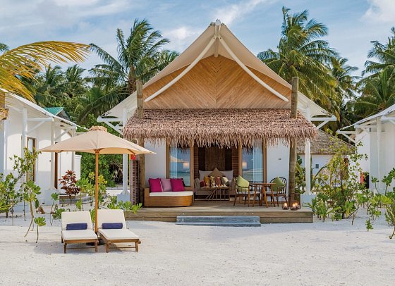 Cinnamon Hakuraa Huraa Maldives - Wohnbeispiel Beach Bungalow (Zimmercodierung BB1)