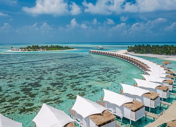 Cinnamon Hakuraa Huraa Maldives - Wohnbeispiel Water Bungalow (Zimmercodierungen BX1 & BX2)